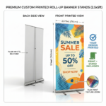 Portable exhibition standee display