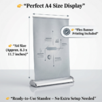 Promotional tabletop display for retail stores