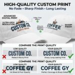 Personalized white cap for daily wear