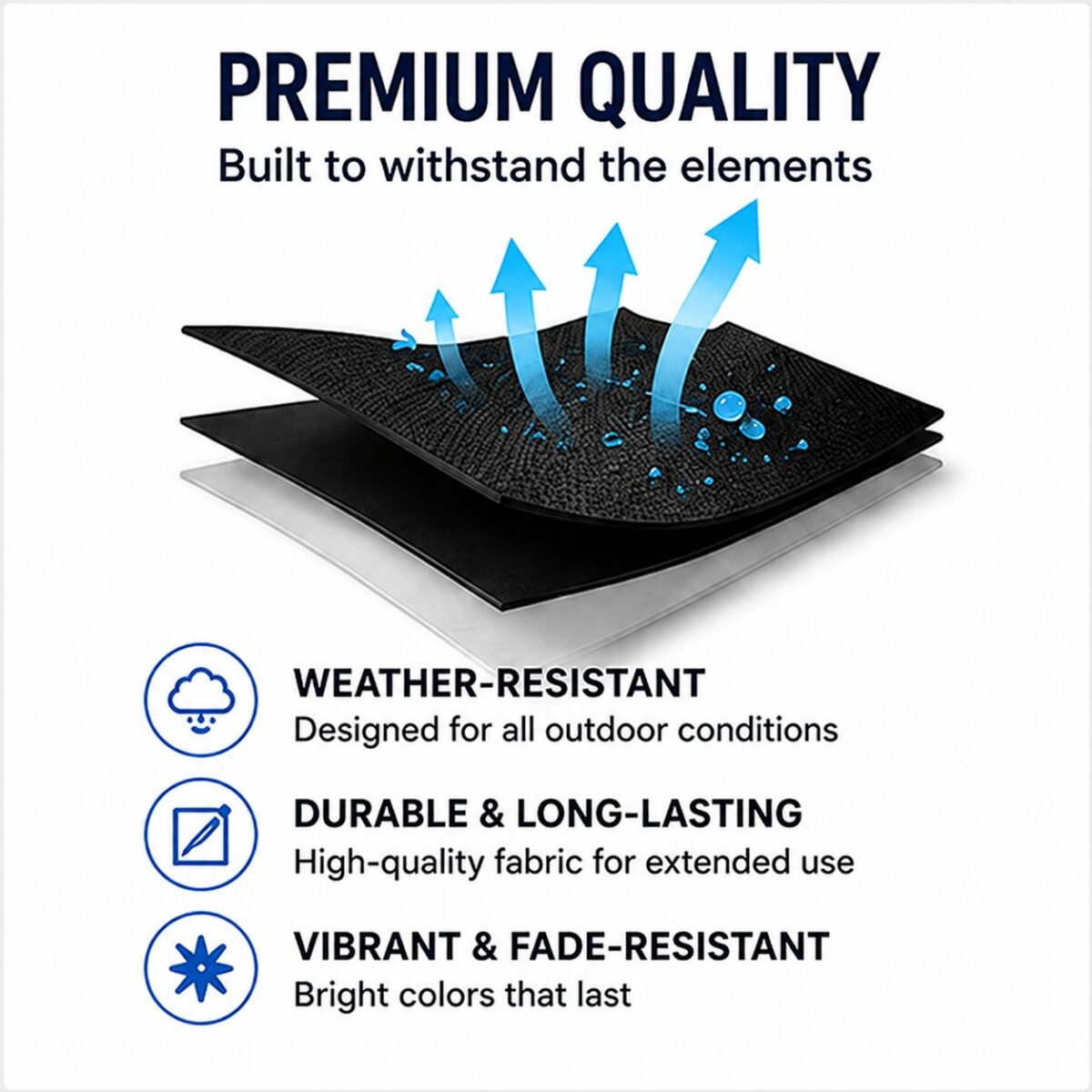 Outdoor feather flag for business promotion