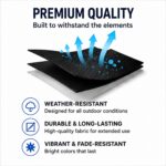 Outdoor feather flag for business promotion