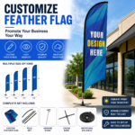 feather flag stand